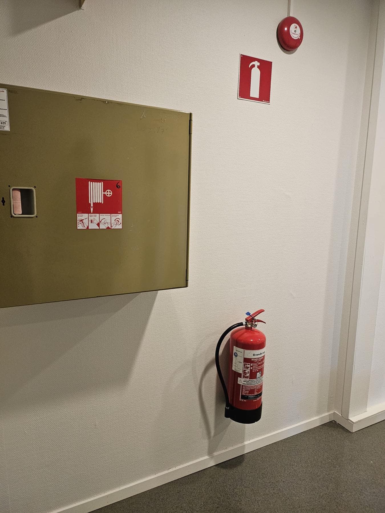 BrandTryggs brandsläckare i praktiken