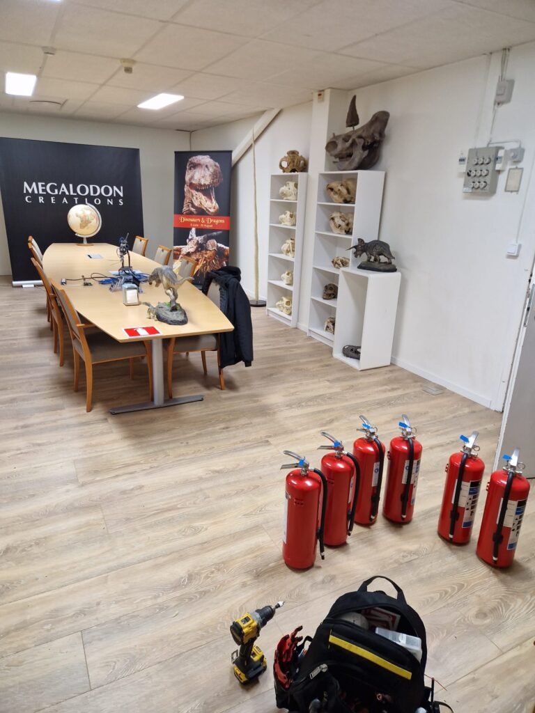 Certifierad brandsläckare för brandskydd