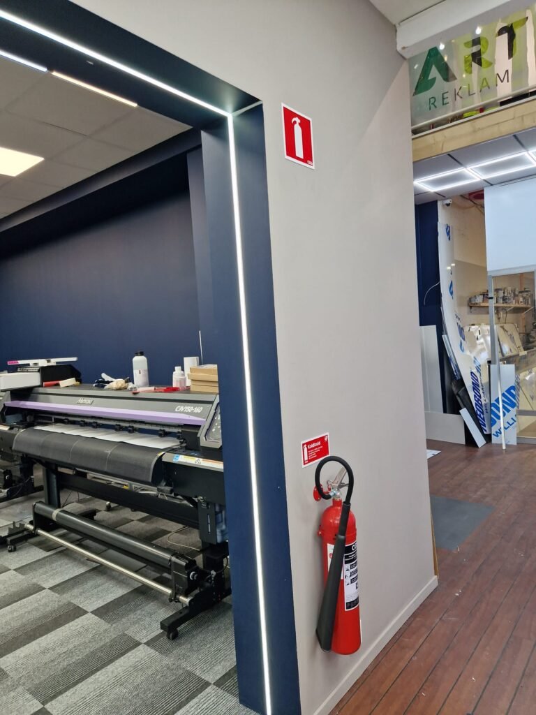 Certifierad brandsläckare för brandskydd